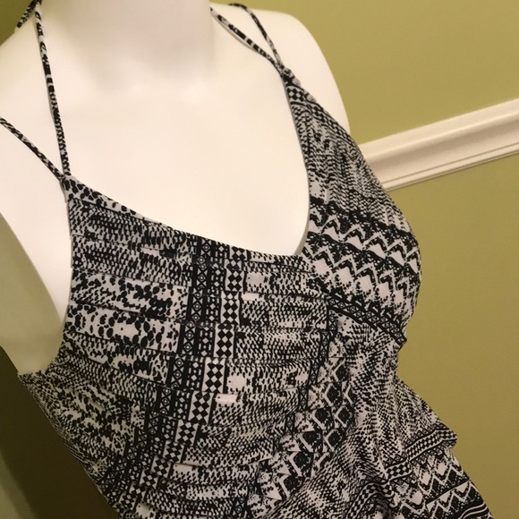 Jessica Simpson Spaghetti Strap Neck Tie Top Sz L - Picture 3 of 8